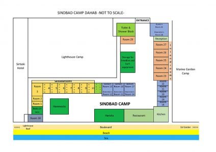 Map of Sindbad Camp