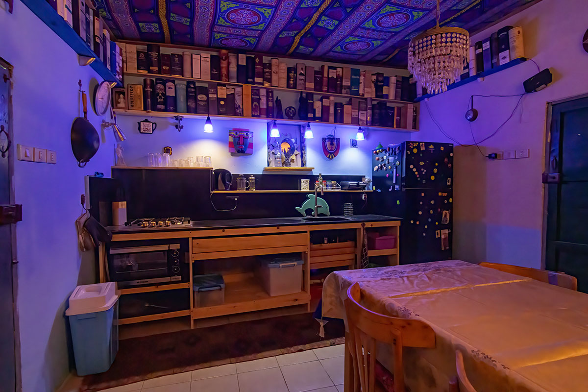 Kitchen at Night