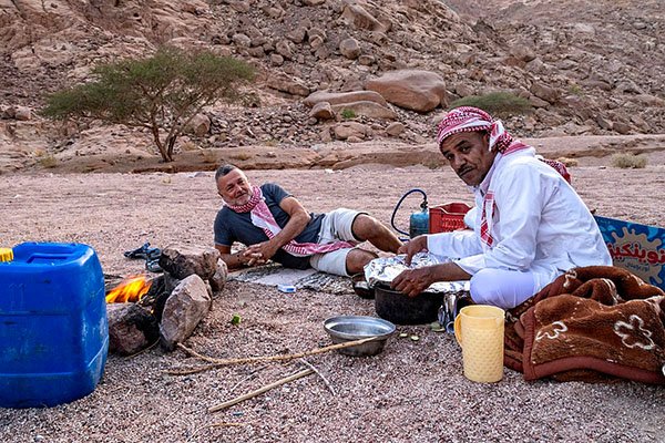 Tea in the desert Tea in the desert